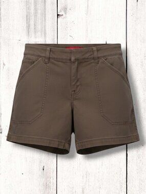 Spanx On-the-Go 5" Pull-On Shorts Cinnamon Brown‎ S